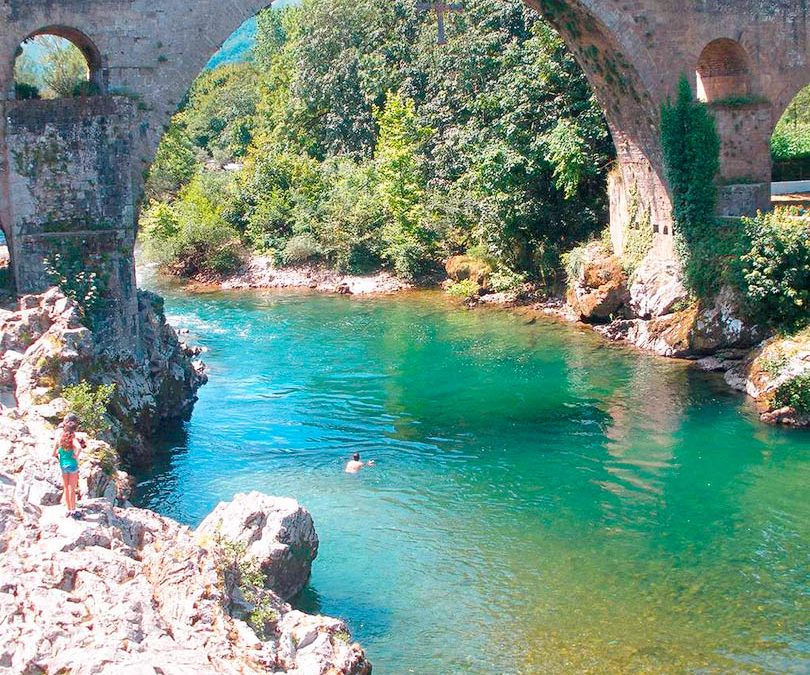 Cangas de Onís. Puente romano